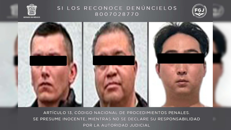 Detienen a tres personas por tentativa de homicidio contra personas coreanas en Toluca 