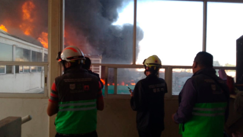 Saldo blanco en incendio en Centro Histórico de la CDMX: Myriam Urzúa 