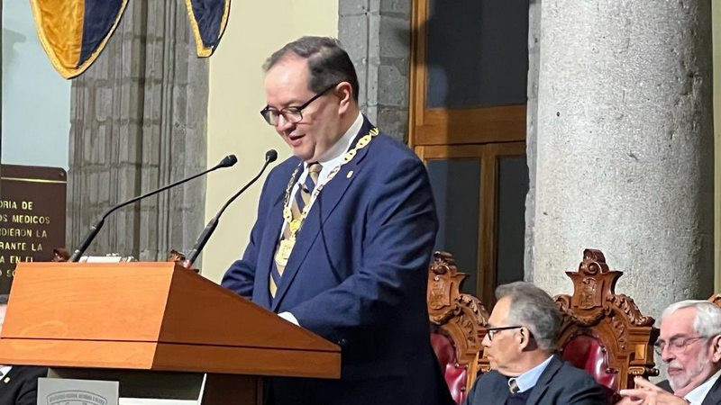Leonardo Lomelí toma protesta como nuevo rector de la UNAM 