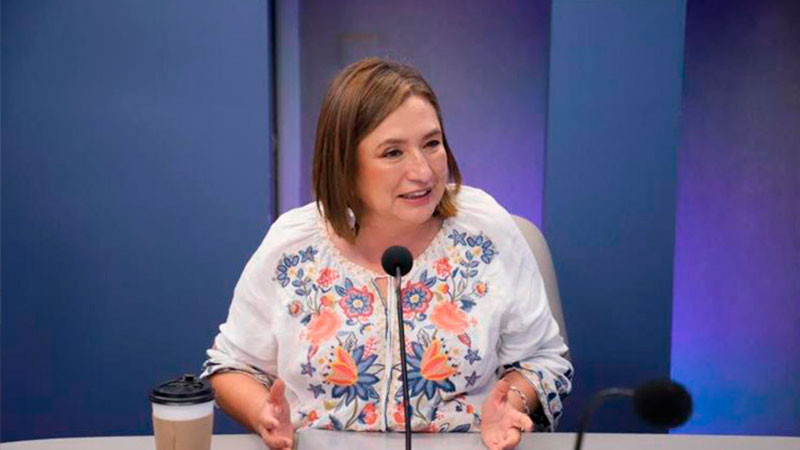 “Me parece que es una provocación ": Xóchitl Gálvez rechaza la terna de AMLO 