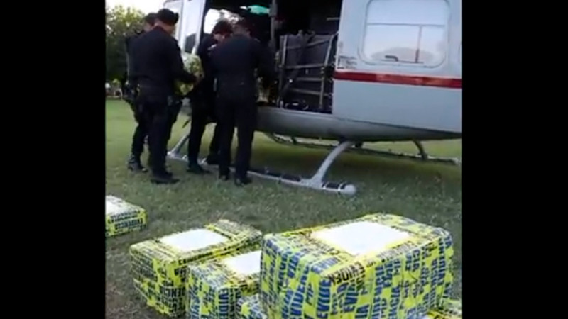 Confiscan una tonelada de sustancias ilícitas en Guatemala; los traficantes huyeron hacia México 
