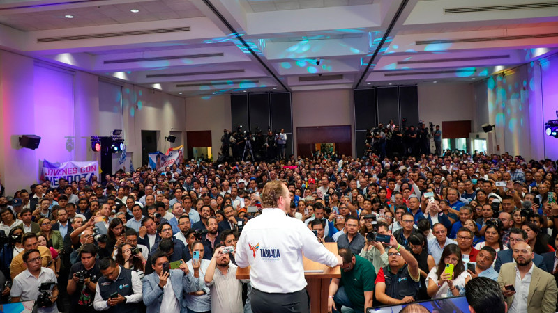 Va por México ratifica a Santiago Taboada como precandidato a Jefatura de Gobierno 