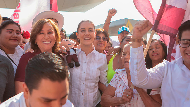 Con el ritmo de los alegres sones jarochos, Veracruz le da la bienvenida a Claudia Sheinbaum 