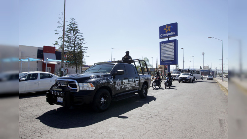 Detienen a 13 personas por presunto robo y extorsión durante el fin de semana en Celaya, Guanajuato