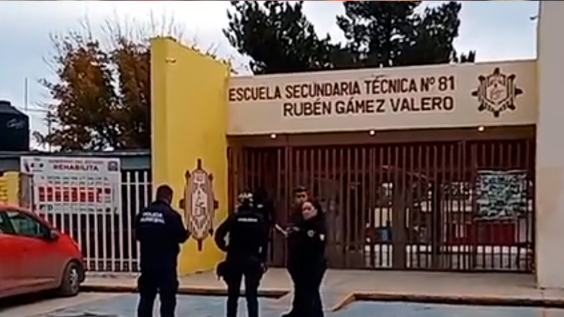 Encuentran a hombre muerto dentro de una secundaria en Saltillo, Coahuila  