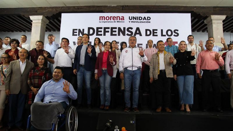 Defensa de los Valores de la 4T, la ruta para la unidad de Morena en Michoacán: Raúl Morón e Itzé Camacho 