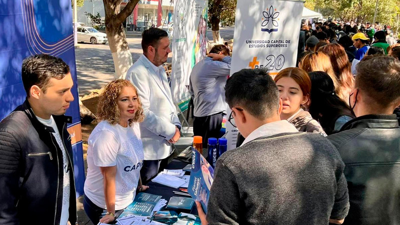 Regresa a Morelia la feria vocacional ExpoUniversidades 2023