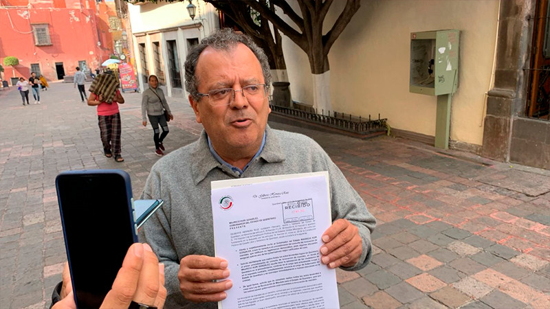 Senador por Morena en Querétaro propone revocación de mandato 