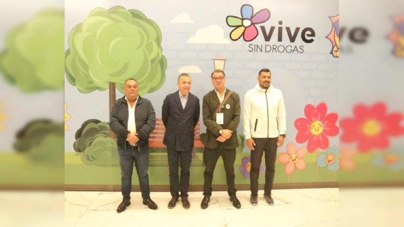 Presente la SSP Michoacán en la inauguración del programa “Vive sin Drogas”