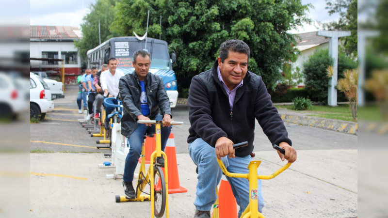 Cocotra sensibiliza a operadores del transporte sobre riesgos de andar en bici