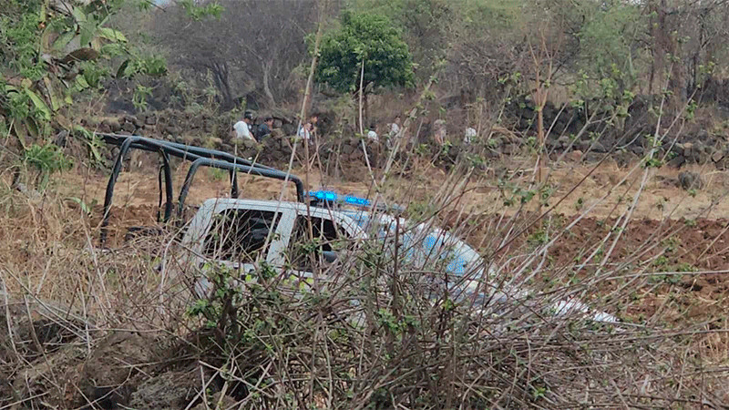 Hallan cadáver en Indaparapeo, Michoacán; estaba encobijado y dentro de bolsas plásticas 