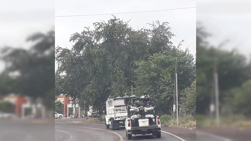 En “La Ruana”, Michoacán siguen acciones operativas de la BOI 