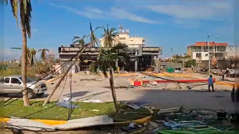 Fiscalía de Guerrero reporta hallazgo de cuerpo sin vida tras paso de huracán “Otis”; suman 50 víctimas mortales 