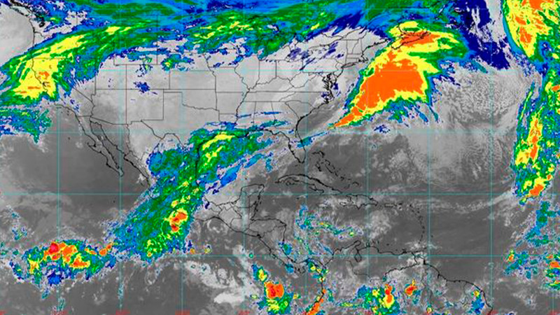 Se esperan lluvias en el sureste del país, mientras que la tormenta invernal se desplazará hacia EUA  