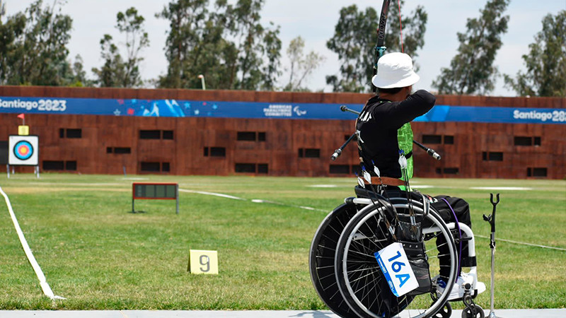 Michoacano Samuel Molina gana oro y bronce en Parapanamericanos Santiago 2023