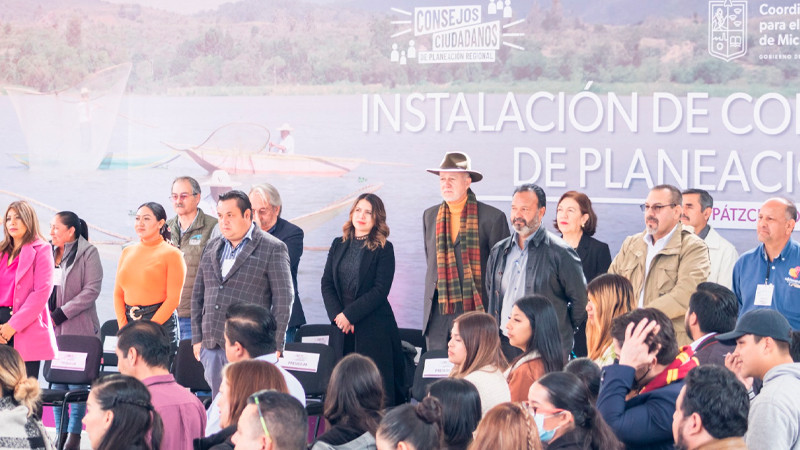 Instalan el primer Consejo Ciudadano de Planeación Regional de Michoacán