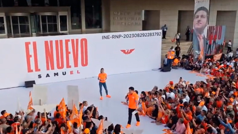 El rival es Morena y le vamos a ganar, asegura Samuel García 