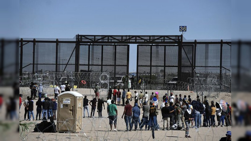 Megacaravana migrante, la más grande del año, llega a la frontera México - EEUU 