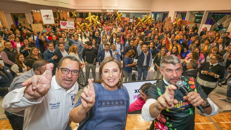 Se unen a campaña de Xóchitl Gálvez morenistas afines a Marcelo Ebrard 