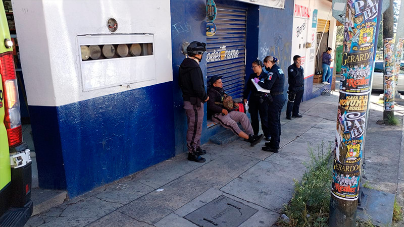 Atropellan a elemento del Grupo Tigre en Morelia, Michoacán, resulta herido