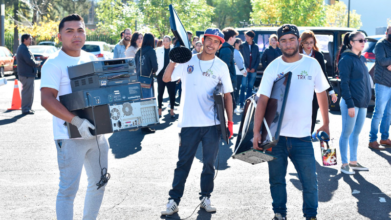 UMSNH invita a todas y todos a participar en el Recoelectrón 2023