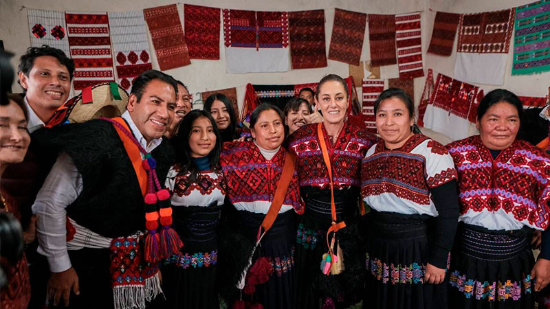 ’’Vamos a gobernar para las mujeres de México, que llegue una mujer es un símbolo de la Transformación’’: Claudia Sheinbaum 