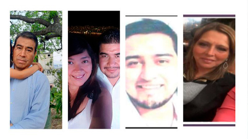 Periodistas protestan en la FGE para exigir localización de los cinco desaparecidos en Taxco 