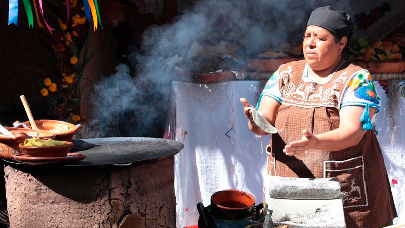 Disfruta de la gastronomía michoacana en el Encuentro de Cocineras Tradicionales