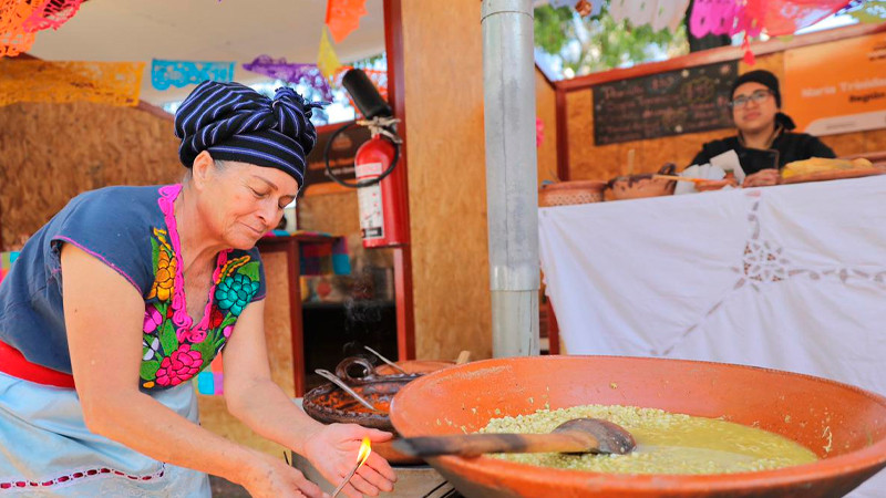 Disfruta de la gastronomía michoacana en el Encuentro de Cocineras Tradicionales