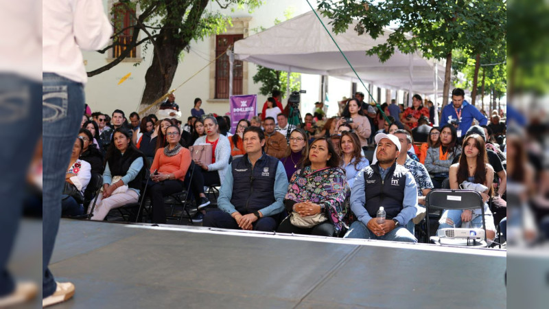 En Morelia trabajamos por una equidad real: Alfonso Martínez