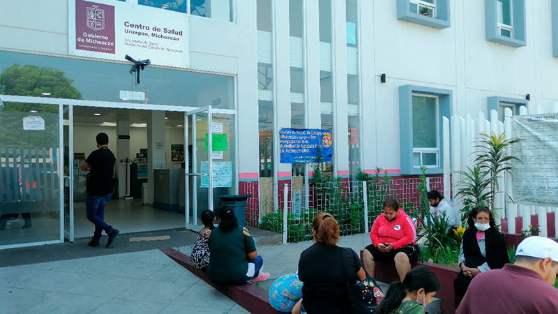 Exhorta Salud Michoacán a Uruapenses vacunarse contra la influenza