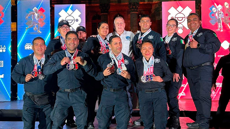 Policía Estatal de Querétaro obtiene 38 medallas en Juegos Latinoamericanos