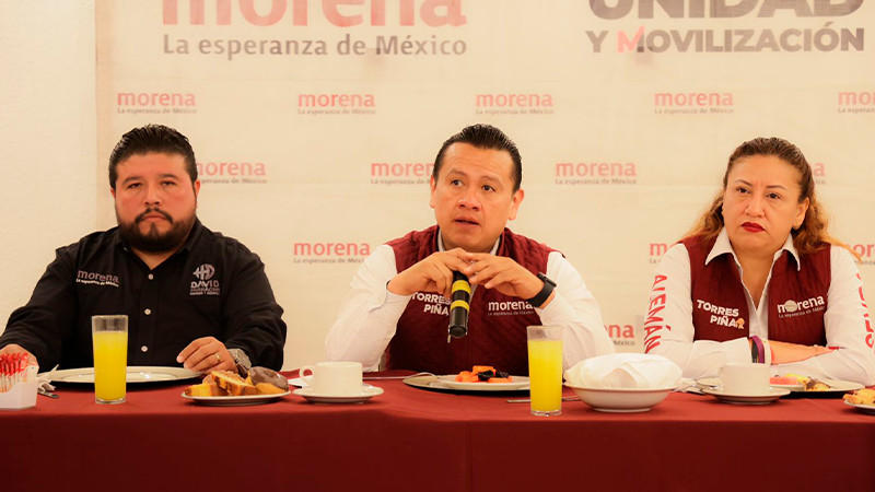 Morena, sin rival en elecciones de 2024: Torres Piña