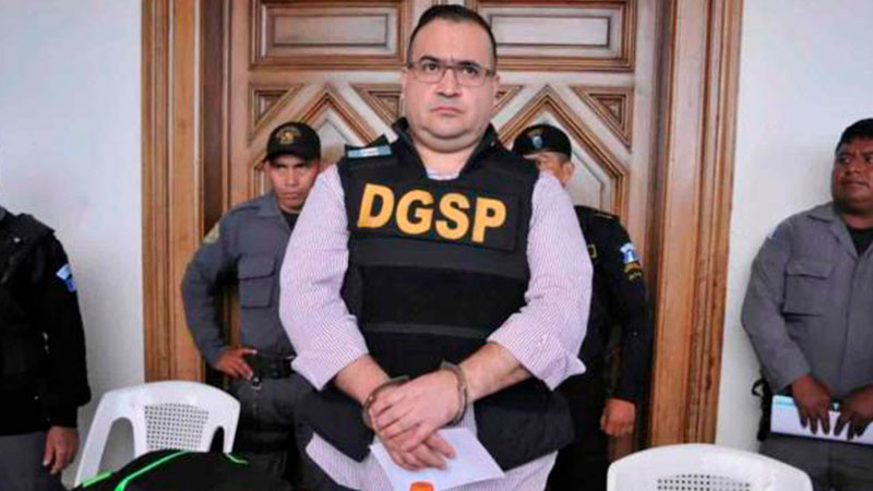 Amplían por un año más prisión preventiva a Javier Duarte por desaparición forzada 