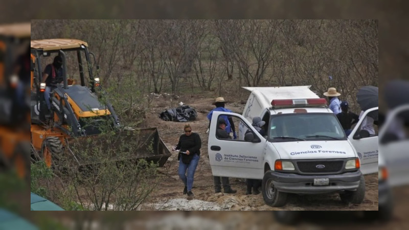 Rescatan 110 bolsas con restos humanos, en el Bosque de la Primavera en Zapopan, Jalisco 