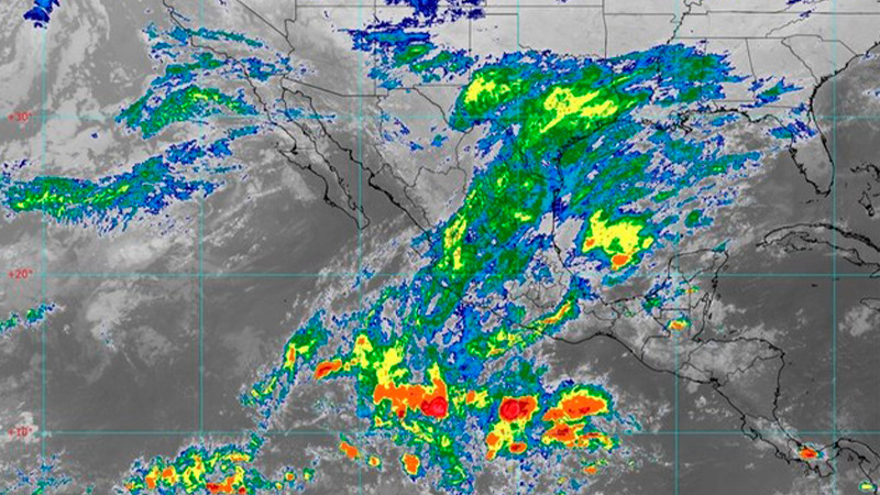 Se pronostican lluvias de intensas a torrenciales en tres estados de México  