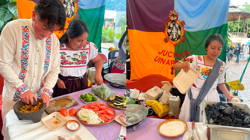 Estudiantes del Cecytem elaboran recetario gastronómico 