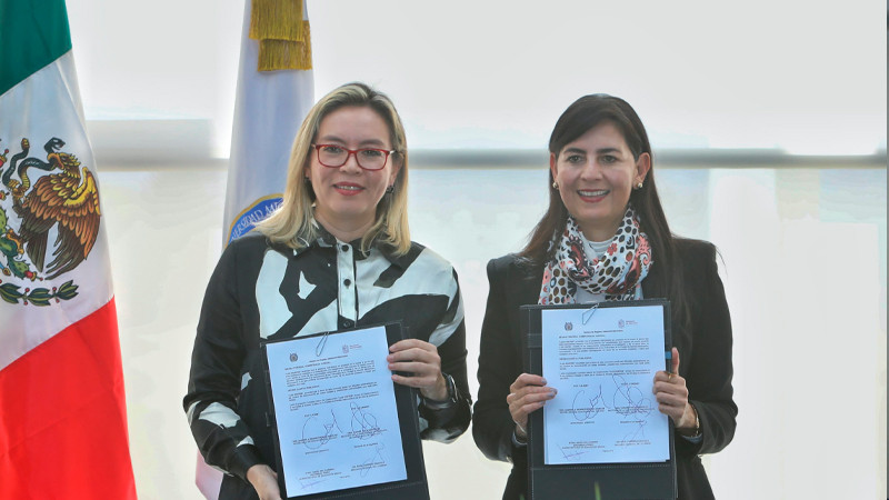 UMSNH y SEE sellan alianza a favor de la niñez en Michoacán