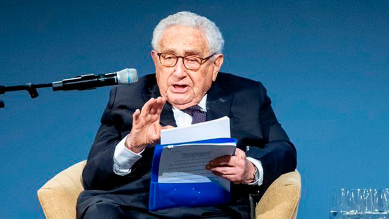 Fallece Henry Kissinger a los 100 años, exsecretario de Estado de EU  