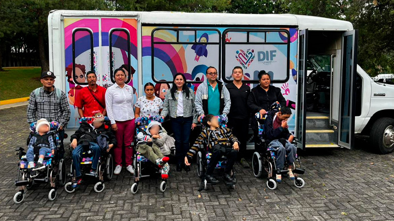 Refrenda Yadira Ramírez compromiso por la inclusión de niños con discapacidad en Uruapan 