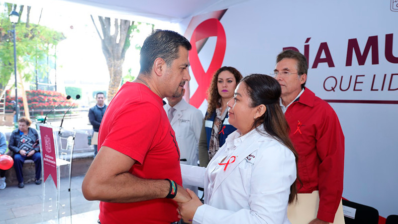 Garantiza Salud Michocán tratamiento para pacientes con VIH/Sida