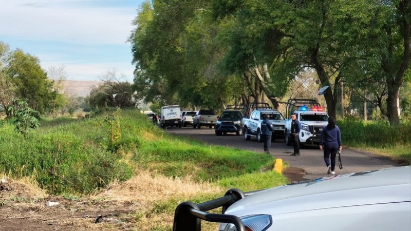 Coadyuva Policía de Tarímbaro en investigaciones tras hallazgo de cuerpos encontrados en Las Espigas 