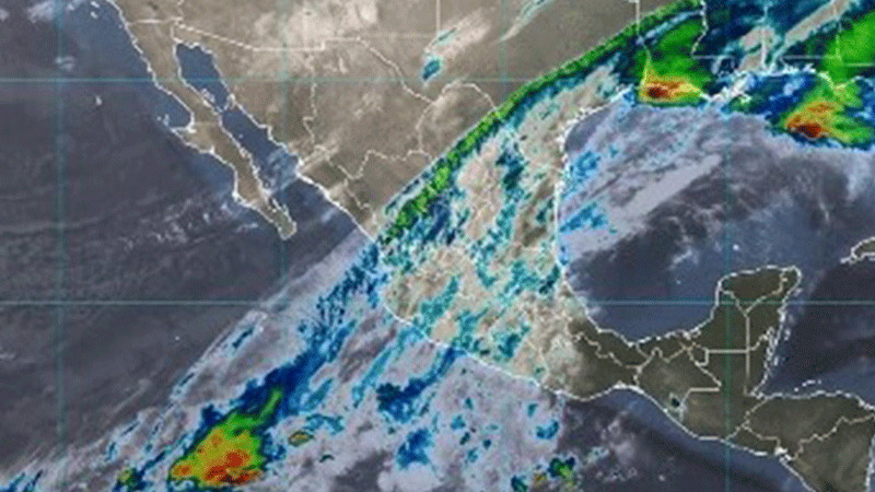 Se pronostican lluvias fuertes en Guerrero y Michoacán durante las próximas horas 
