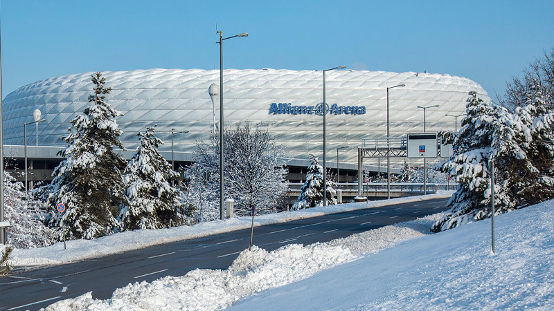 Fuertes nevadas paralizan sur de Alemania 