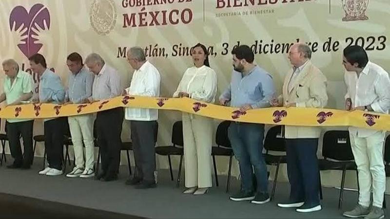 AMLO externa su confianza al teletón en la inauguración del CRIT Sinaloa 