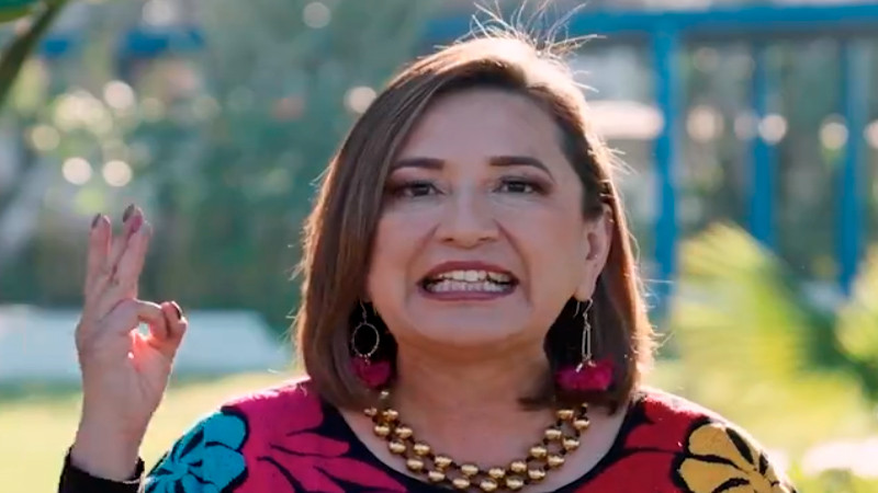 División del voto solo beneficia a Morena, señala Xóchitl Gálvez a MC 
