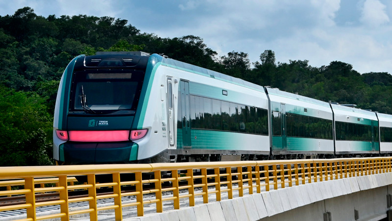 Sexto convoy del Tren Maya sale hacia Cancún: Alstom 