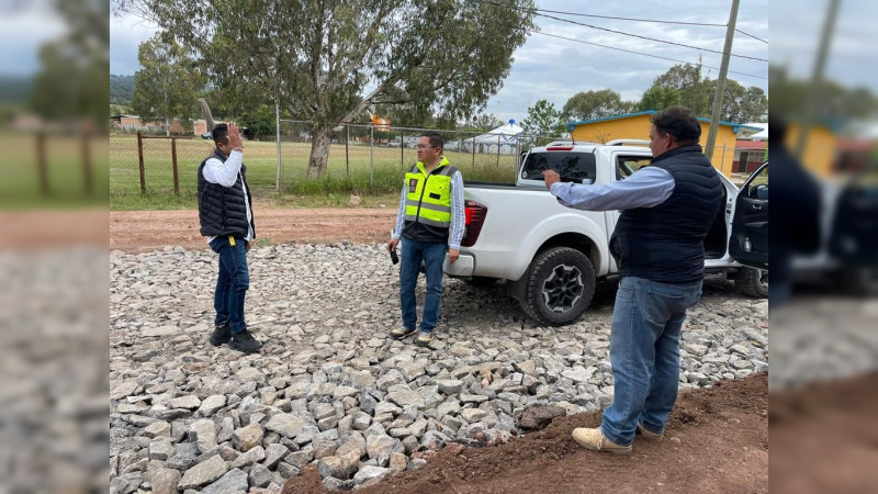 Al 70% pavimentación camino intermunicipal en región-Lerma Chapala: SCOP