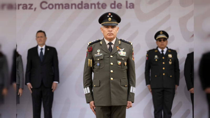 Querétaro: Vinicio Perea asume comandancia de la 17 Zona Militar 