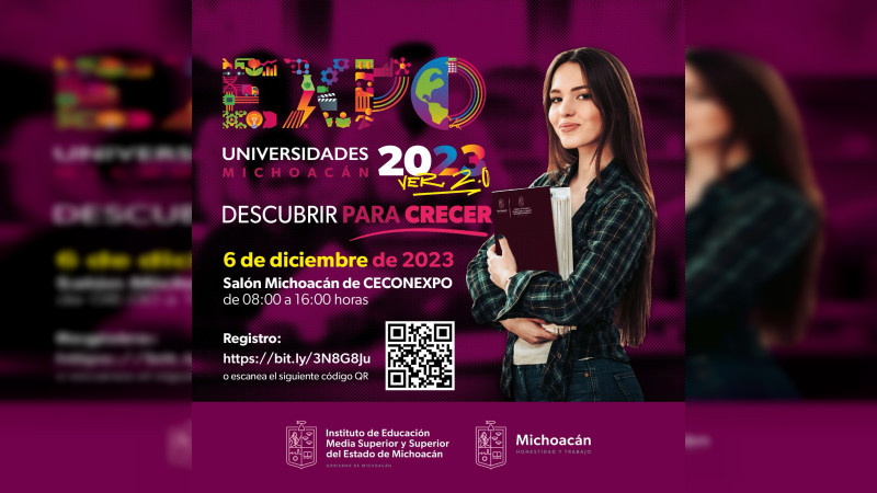 ¿Qué sigue de la prepa? Descubre tu futuro profesional en ExpoUniversidades 2023